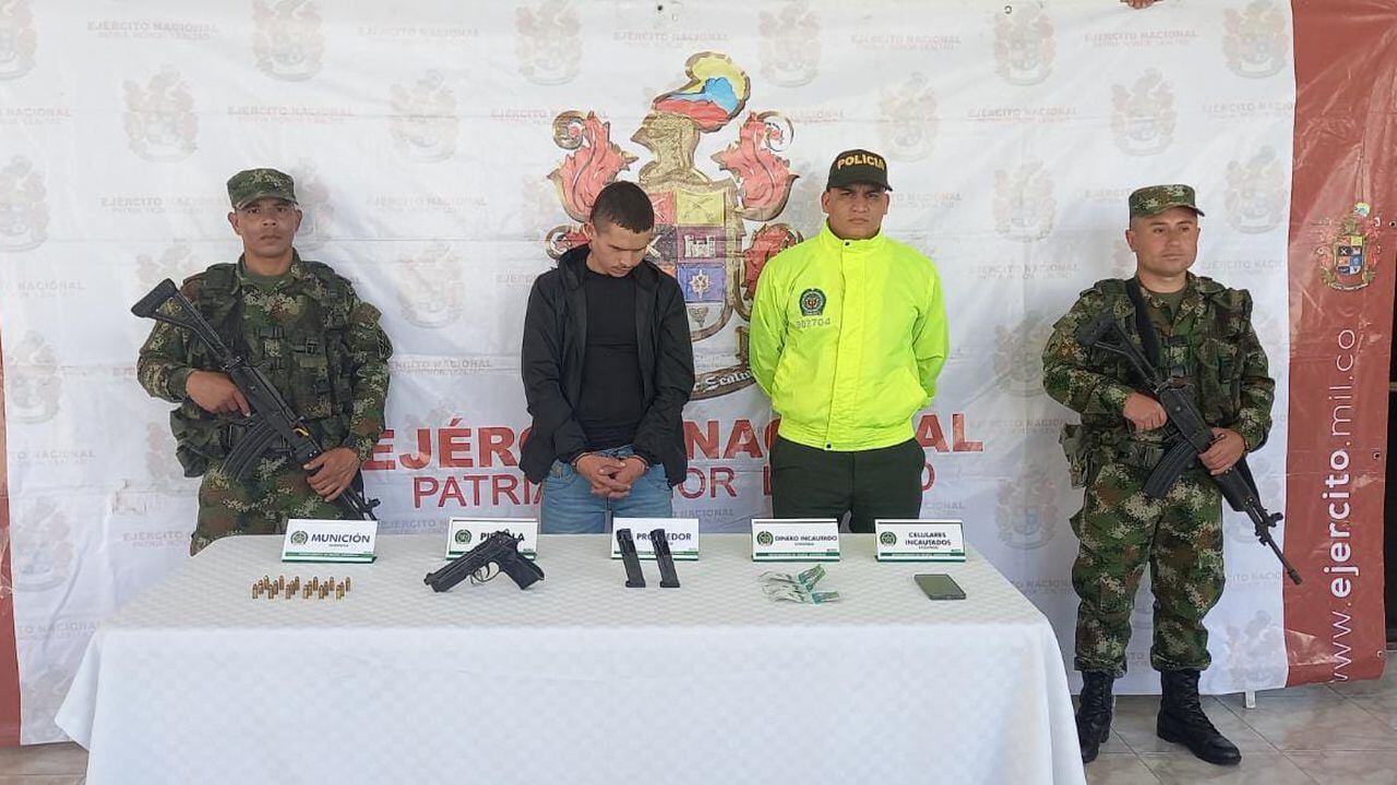 Capturado segundo cabecilla del frente 36 de las disidencias de las FARC en Antioquia.
