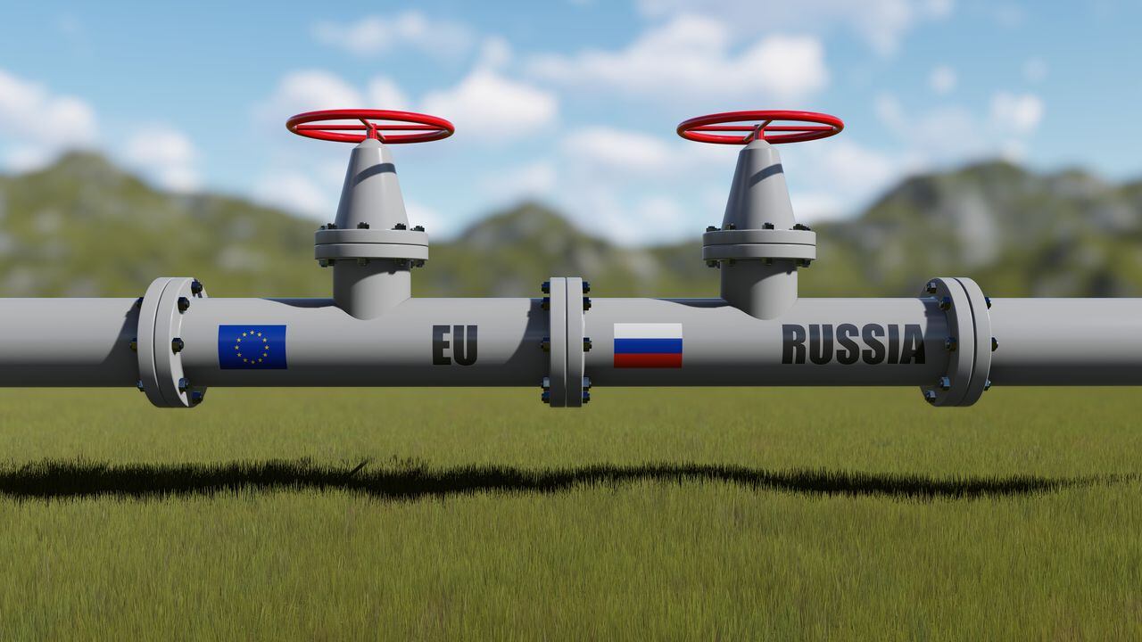 Foto de referencia sobre la tensión del gas entre Rusia y varios países de la Unión Europea