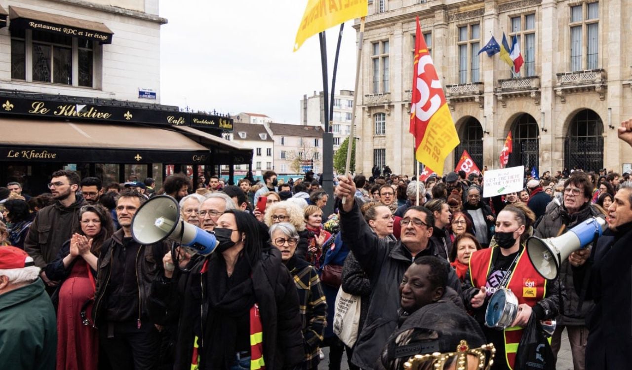 Las protestas en diferentes ciudades de Francia no han cesado desde el pasado mes de enero