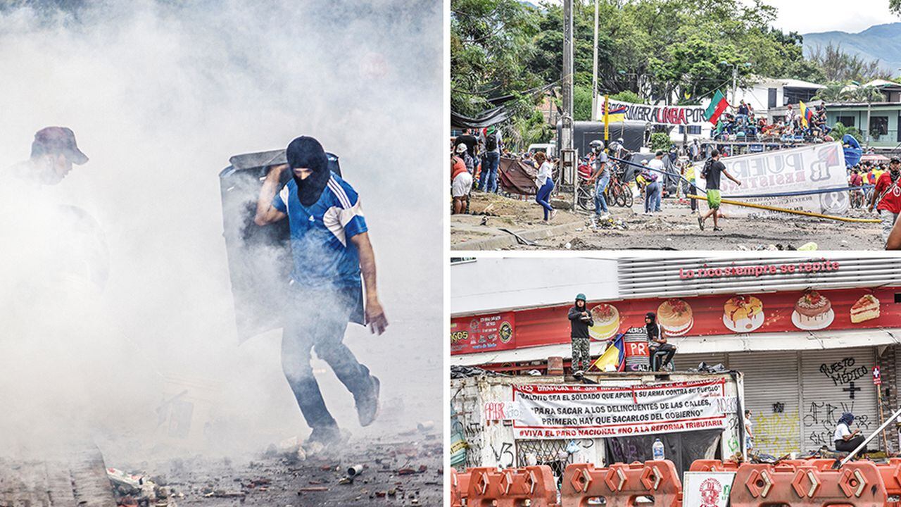 La violencia que se ha tomado a la capital del Valle, desde que empezaron las protestas, expone como trasfondo enfrentamientos de pandillas por el negocio ilícito del narcotráfico y el control territorial.