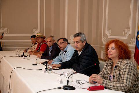 Presidente Petro se reunió con comunidades indígenas en la Casa de Nariño