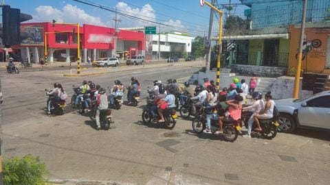 Movilidad en Cartagena - Intersección en la avenida Pedro de Heredia a la altura de los Cuatro vientos