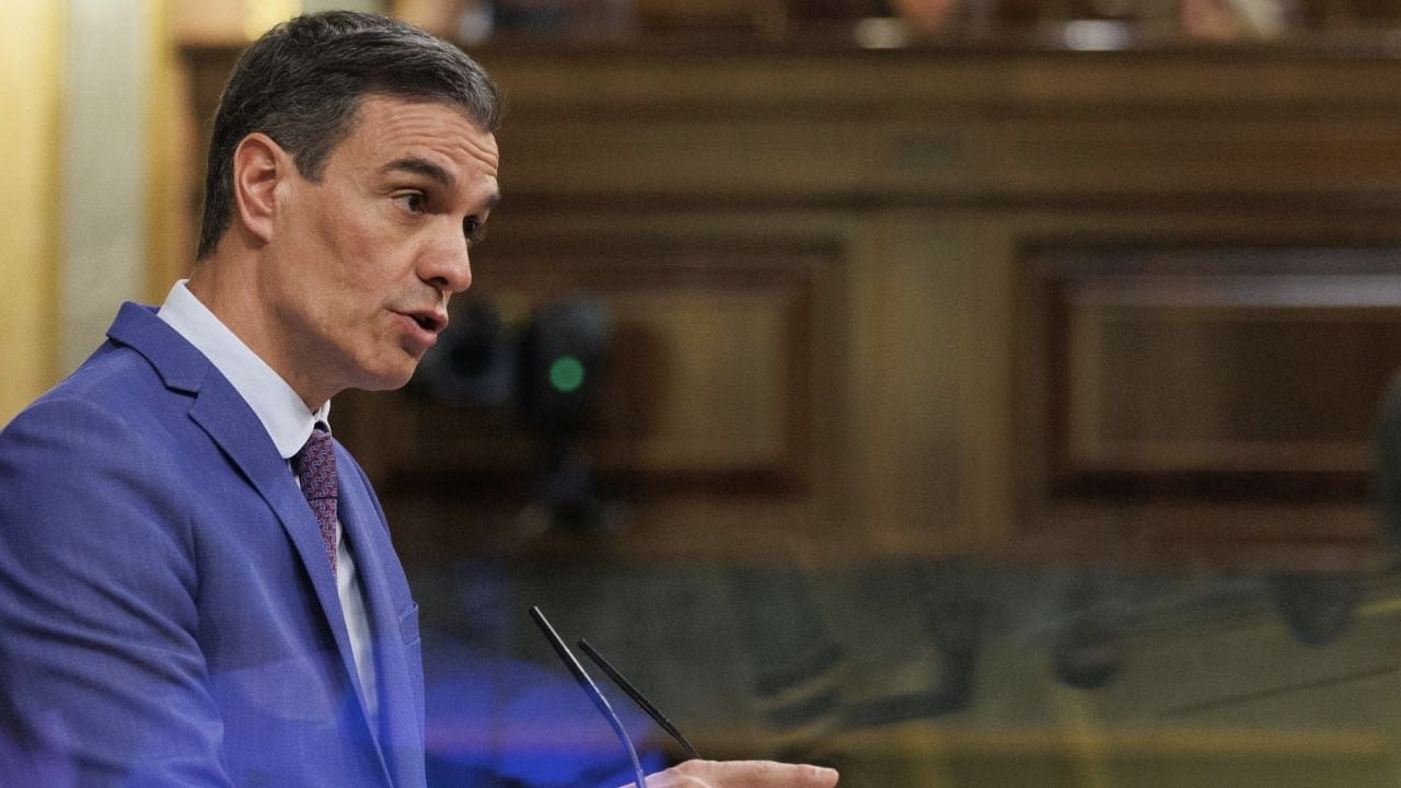 El presidente de España, Pedro Sánchez, criticó fuertemente la moción de censura en su contra