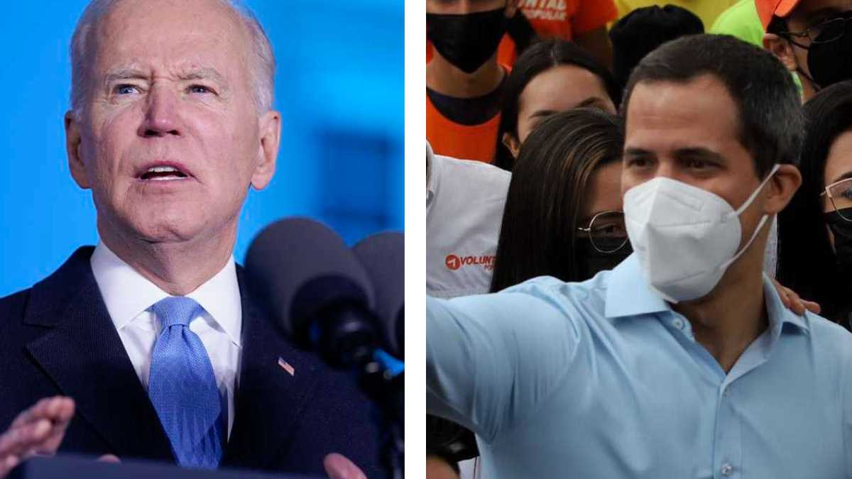 Joe Biden hablará por videollamada con Juan Guaidó