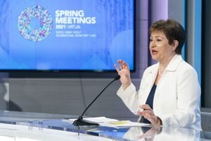 El informe acusa directamente al entonces presidente del Banco Mundial, Jim Yong Kim, y a la consejera delegada de la entidad, en ese momento Kristalina Georgieva. 
Europa Press
  (Foto de ARCHIVO)
12/7/2021