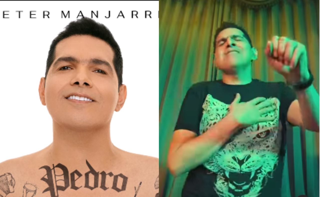 Peter Manjarrés respondió a las críticas que ha recibido la portada de su álbum 'Pedro'.