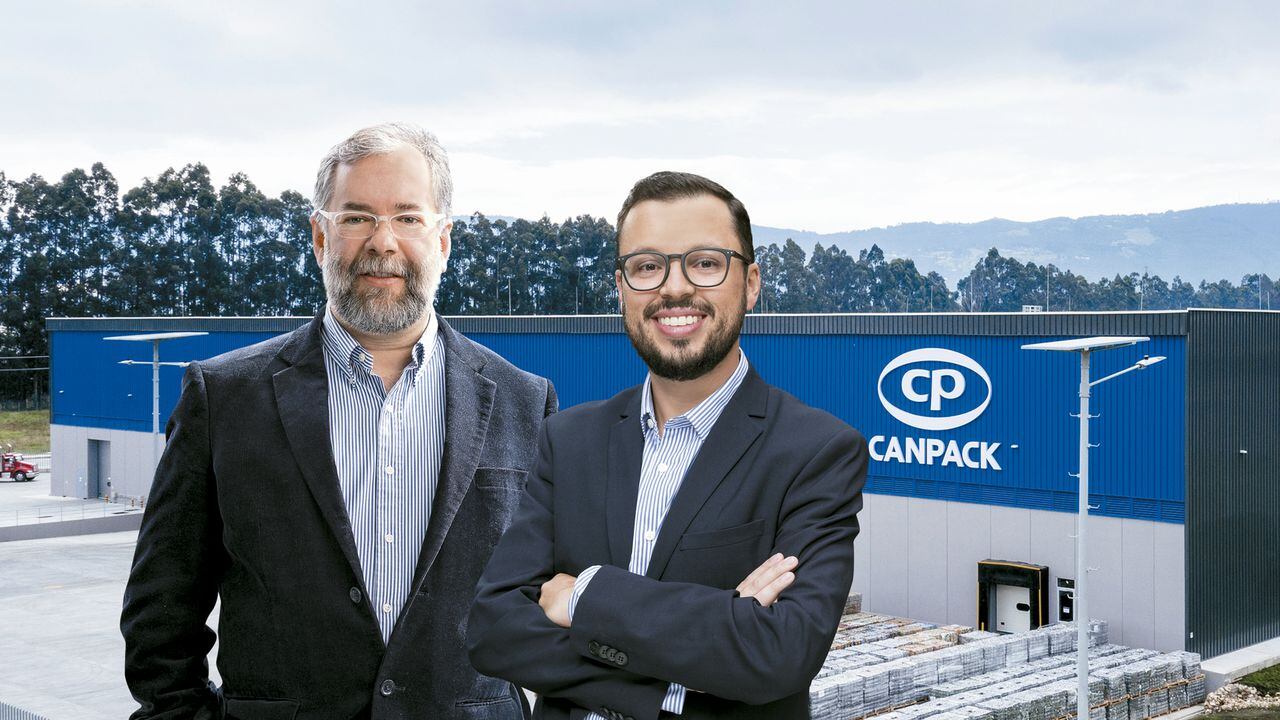 Jorge Avilán, director local de BCQS, y Felipe Velásquez, country manager de la compañía.
