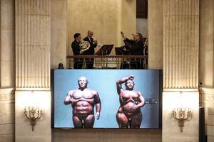 Homenaje a Fernando Botero en el Capitolio