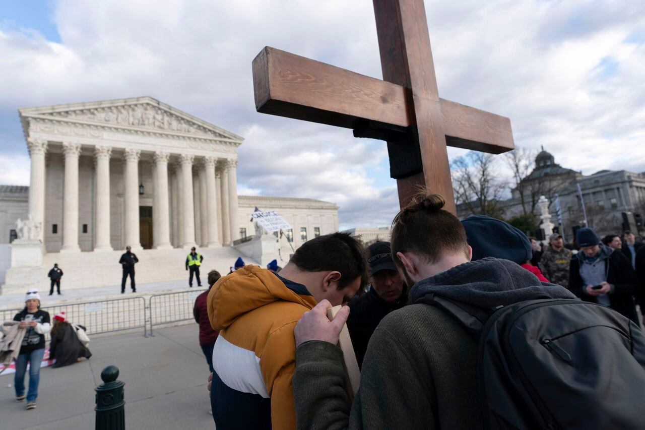 Grupos de jóvenes católicos fueron protagonistas de las movilizaciones de no al aborto en Washington este 20 de enero.
