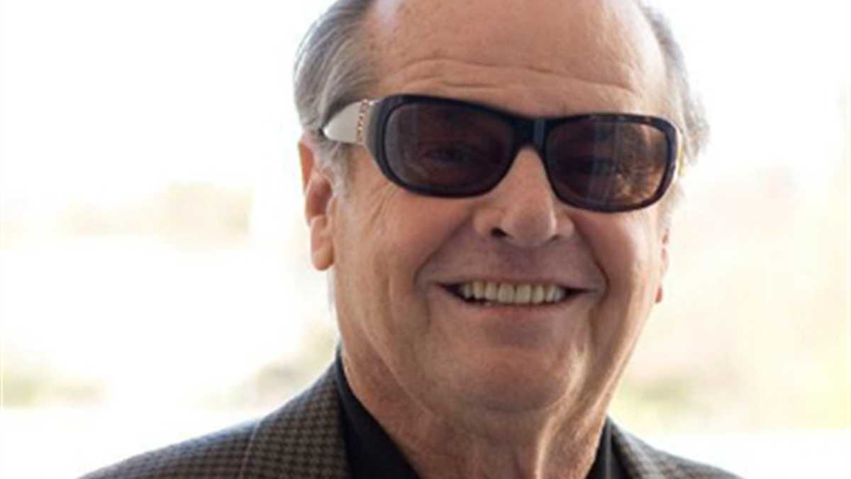El actor Jack Nicholson. Foto: AP.