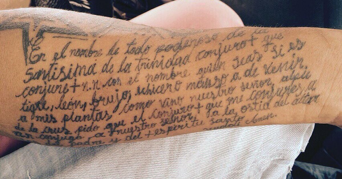 Masacre en Caquetá tatuaje autor del crimen
