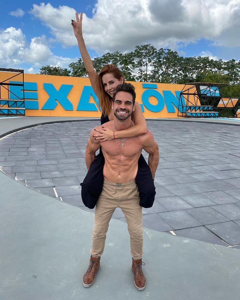 Carmen y Frederik se conocieron en la más reciente edición del reality Exatlón Estados Unidos. Foto: Instagram @cvillaloboss.
