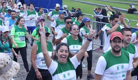 La Carrera Verde 2022 se llevó a cabo en Bogotá en el Parque Simón Bolívar