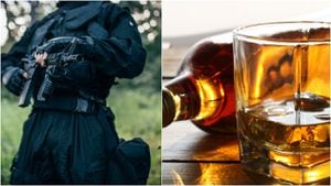 Se le acabó el negocio a ‘El Negro Faber’, proveedor de armas y licor adulterado de Los Espartanos de Bogotá; cayó con 1.500 botellas de whisky