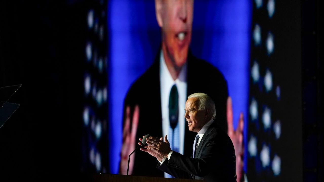 Primer discurso de Joe Biden/AP