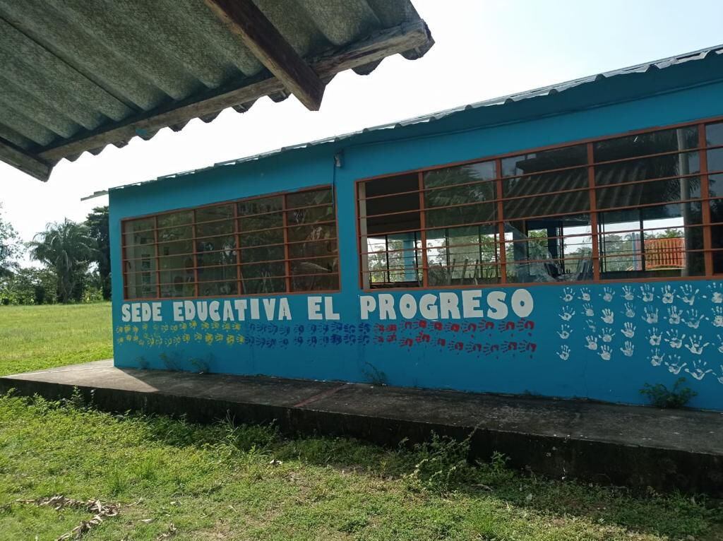 Algunos explosivos fueron hallados cerca a la escuela El Progreso.