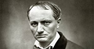 Baudelaire retratado por Étienne Carjat.