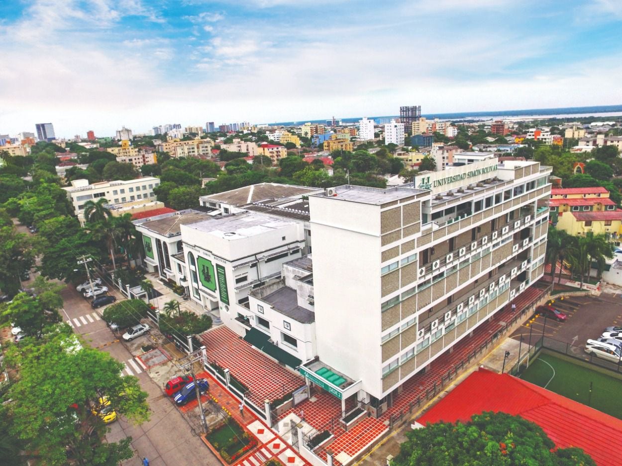 En el barrio El Prado, en Barranquilla, Unisimón tiene seis sedes y 38 edificaciones.
