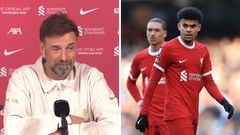 Jürgen Klopp saldrá dejando a Luis Díaz y Darwin Núñez en Liverpool