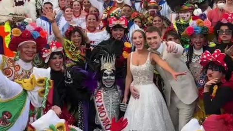 Exreina del Carnaval de Barranquilla desató polémica por haberse casado en Cartagena