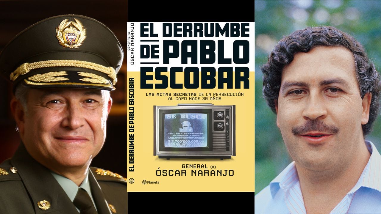 General Oscar Naranjo Libro y Pablo Escobar