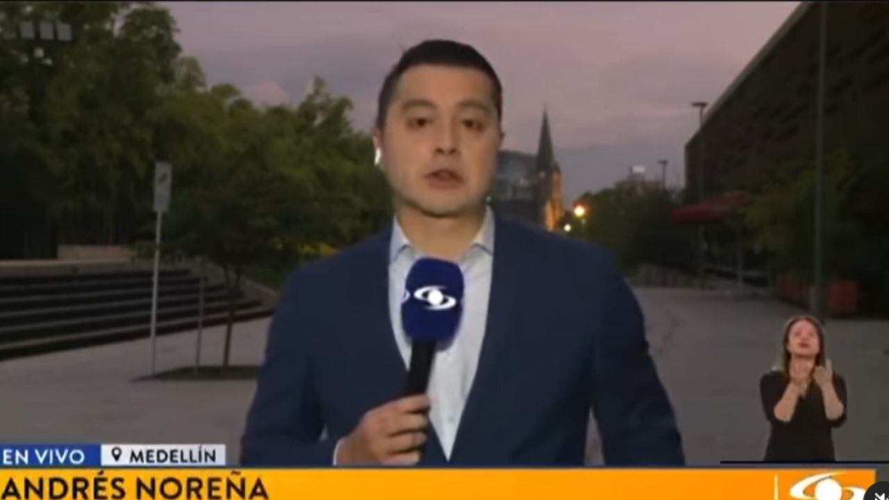 Andrés Noreña, periodista de Noticias Caracol.