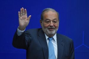 Carlos Slim, el multimillonario mexicano dueño de una de las empresas de telecomunicaciones más importantes de Latinoamérica (Photo by Carlos Tischler/Getty Images)