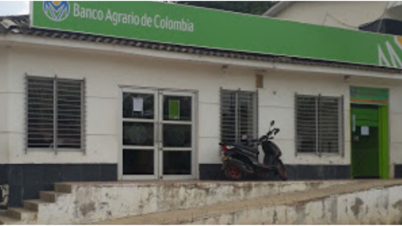 El Banco Agrario del municipio de Juan de Acosta, en el departamento del Atlántico