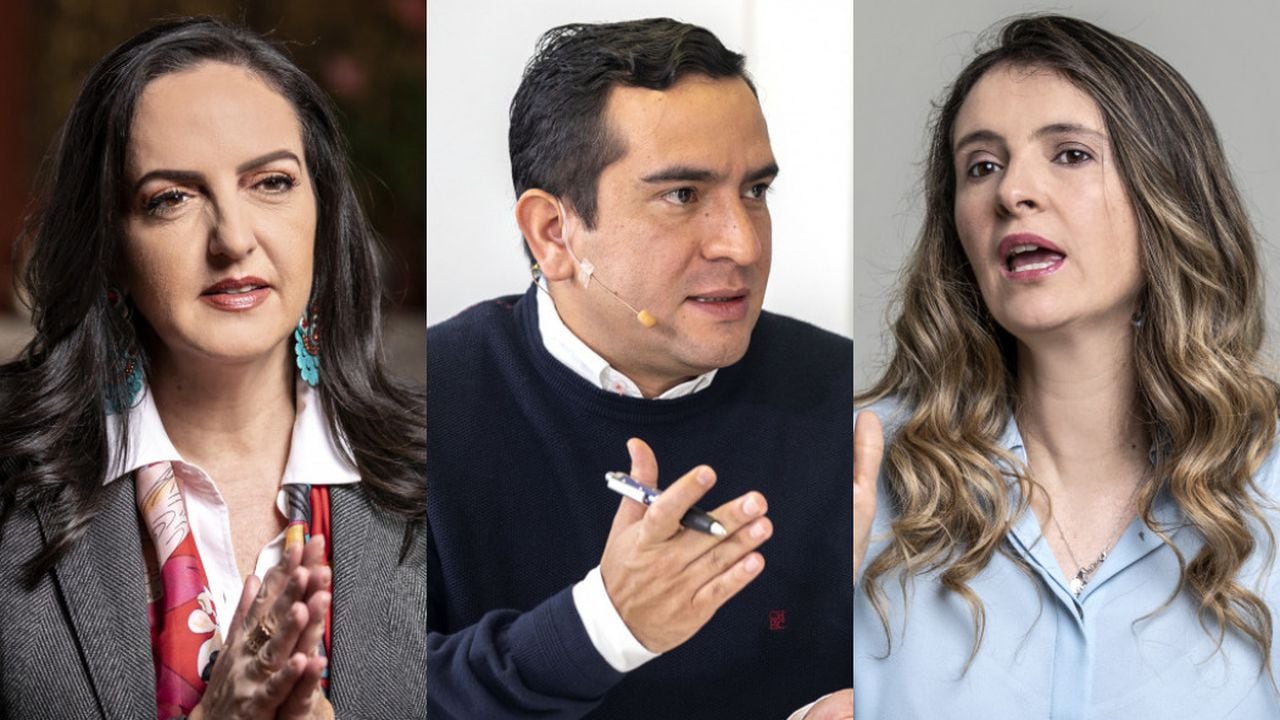 María Fernanda Cabal, Edward Rodríguez y Paloma Valencia fueron críticos de la Corte Constitucional, tribunal que negó la tutela del expresidente Uribe.