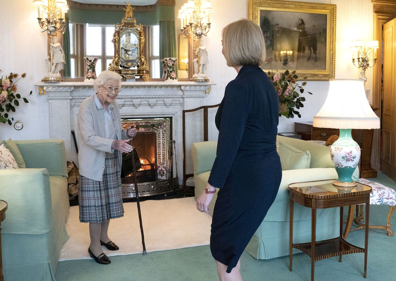 Queen Elizabeth Receives Outgoing And Incoming PMs At Balmoral