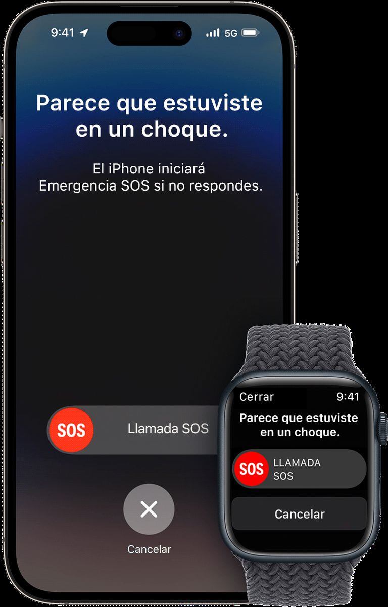 iOS 16 incorporó una función de detección de choques para los iPhone.