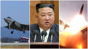 EE.UU. enviará aviones de caza a Japón, en medio de tensiones en Asia, luego de que el gobierno de Kim Jong-Un lanzara nuevos misiles.