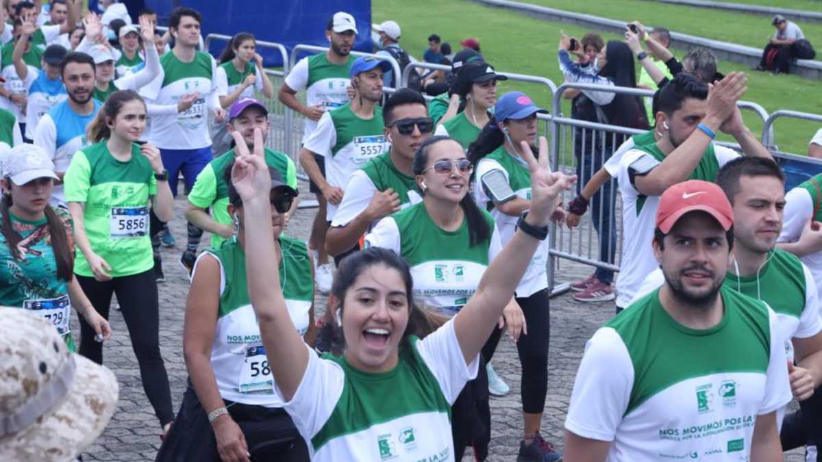 La Carrera Verde 2022 se llevó a cabo en Bogotá en el Parque Simón Bolívar