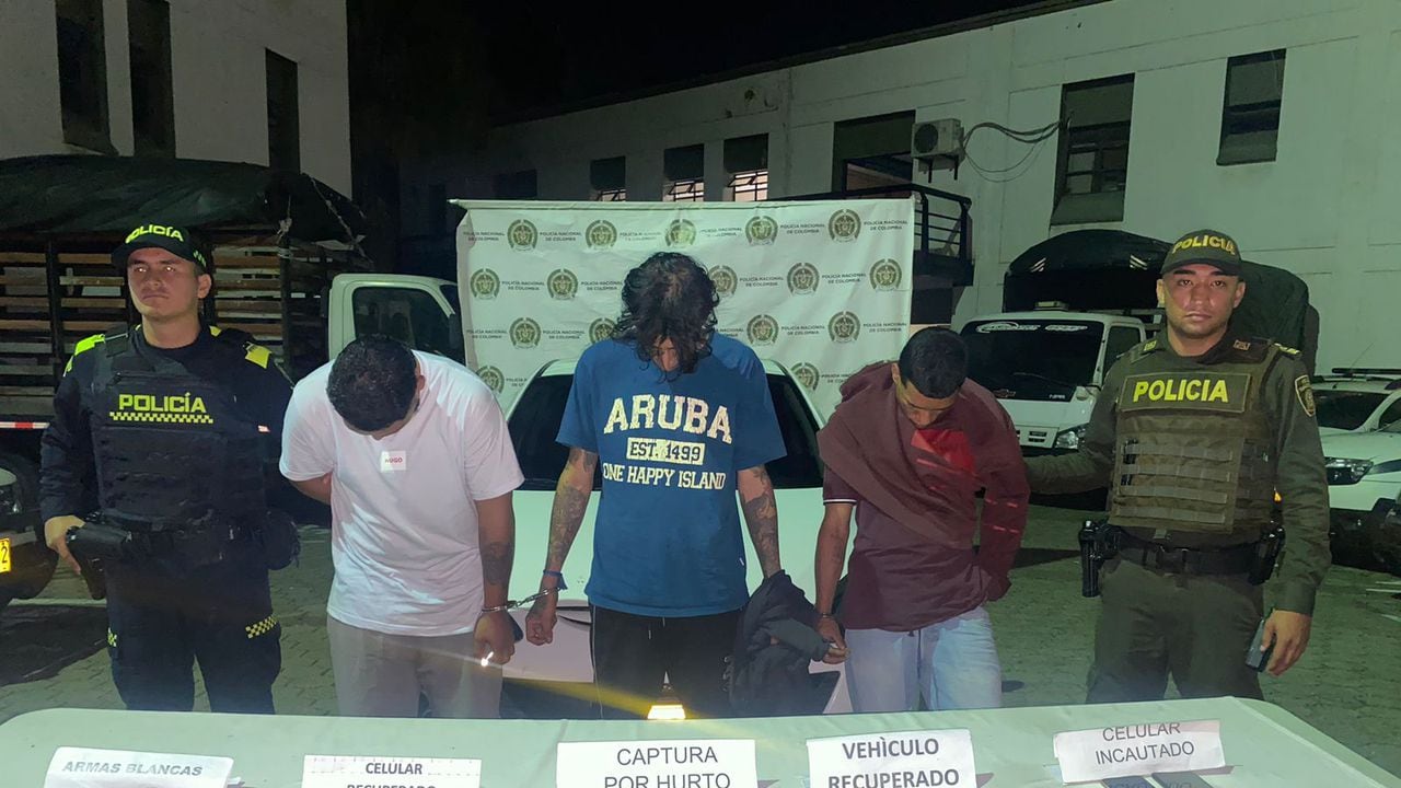 Supuestos responsables de secuestro de conductor en Medellín.