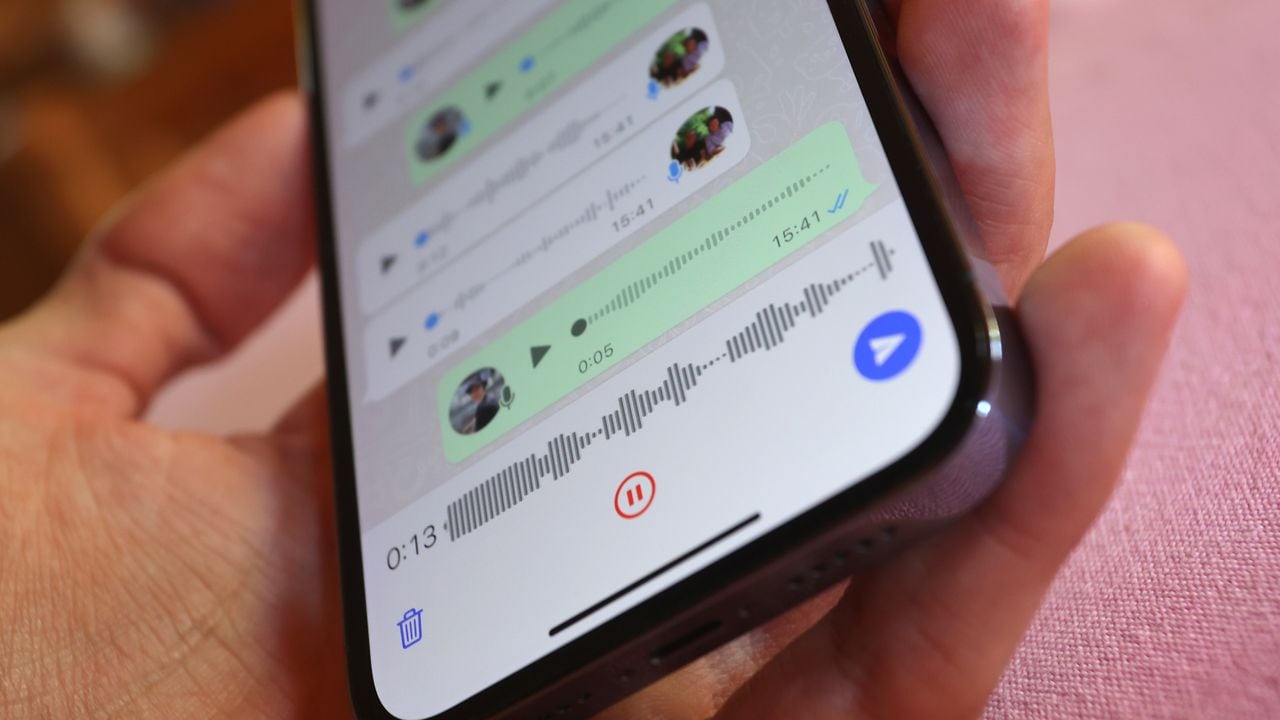 WhatsApp prepara novedades para las notas de voz.