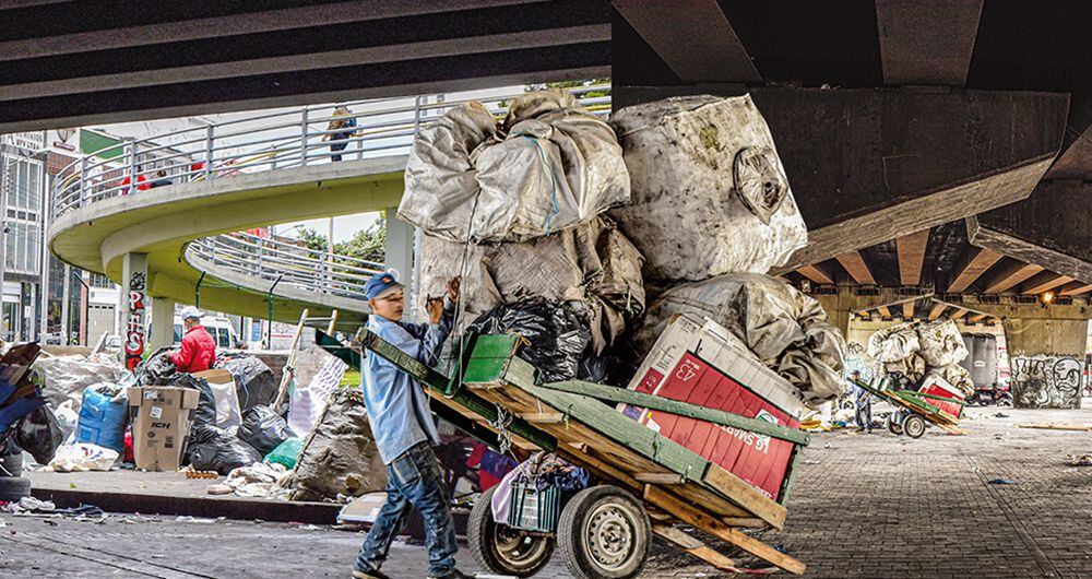   Antes de la pandemia, la Alcaldía tenía identificados a los recicladores, conocía sus rutas y había cierto orden. Ahora, hay más personas dedicadas al reciclaje porque no tienen ninguna otra opción.