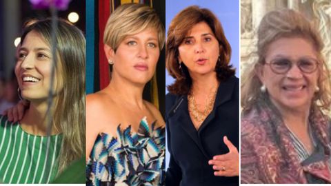Esposas candidatos a la presidencia- Fotos tomadas de: @ficogutierrez @veronicalcocerg- Getty Images @ingrodolfohernandez