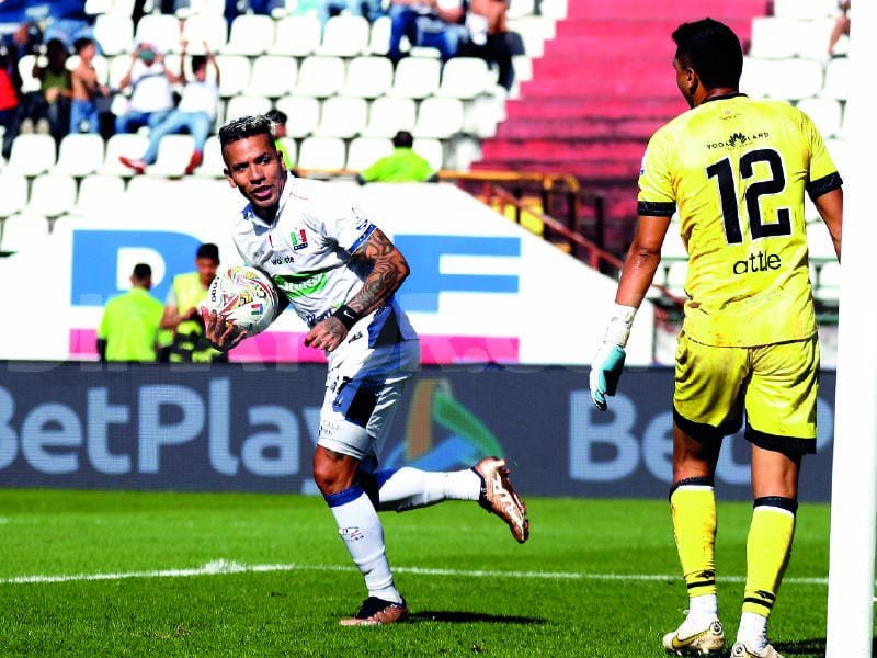 Dayro Moreno marcó el único gol del Once Caldas
