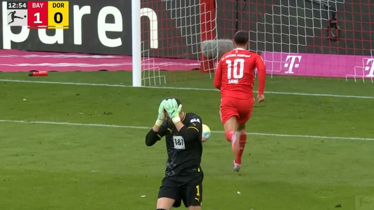 Gregor Kobel se ha hecho viral después de su error para darle el primer gol al Bayern Múnich