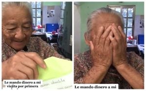 Abuela orgullosa