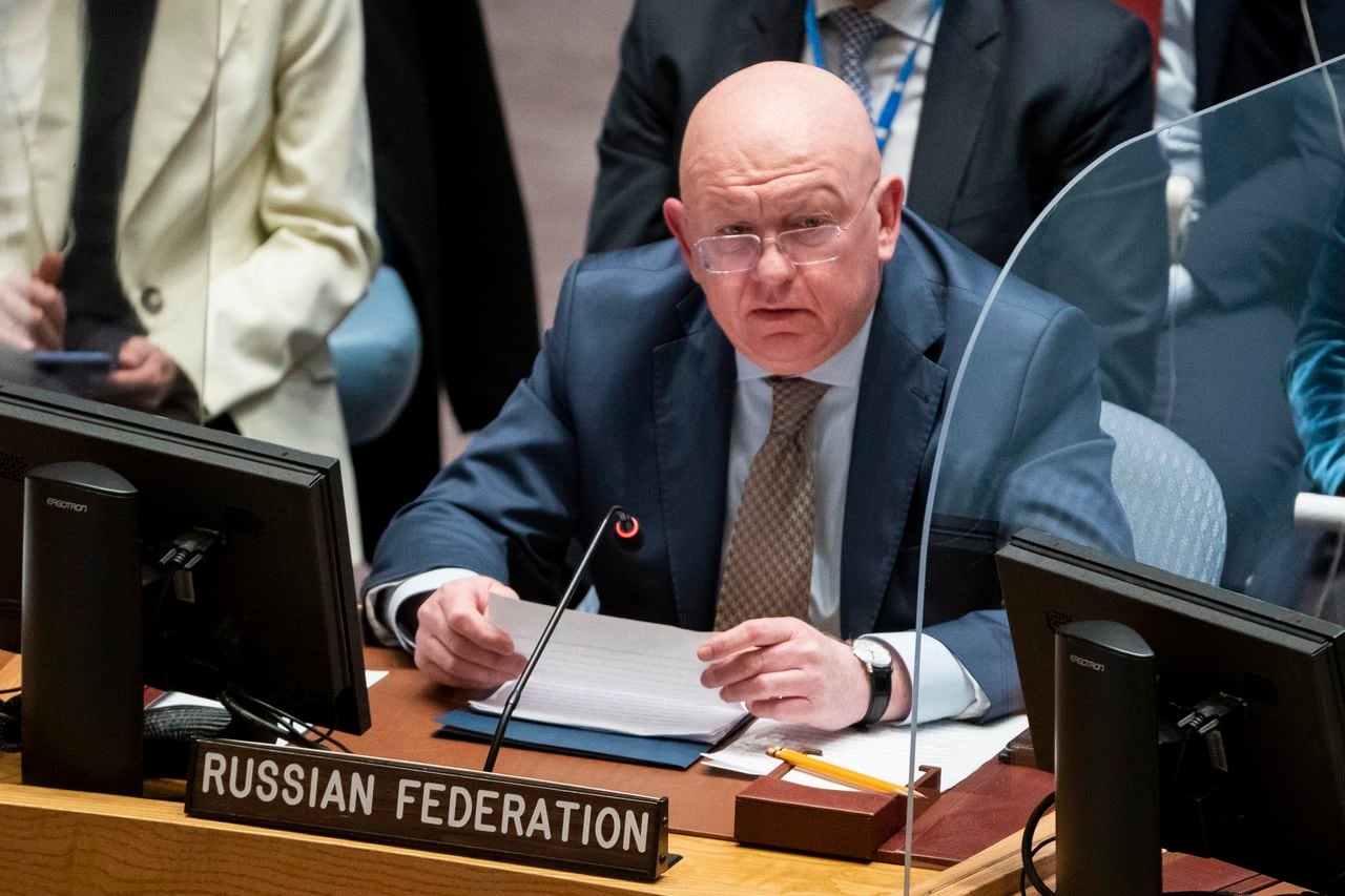 Vassily Nebenzia, representante permanente de Rusia ante las Naciones Unidas