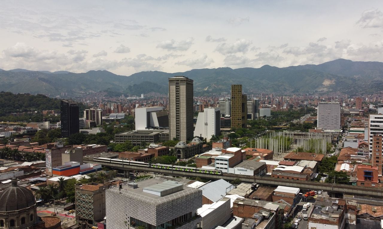 Panorámica del Centro de Medellín