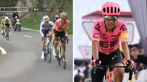 Esteban Chaves, protagonista en la etapa 6 de la Vuelta a País Vasco