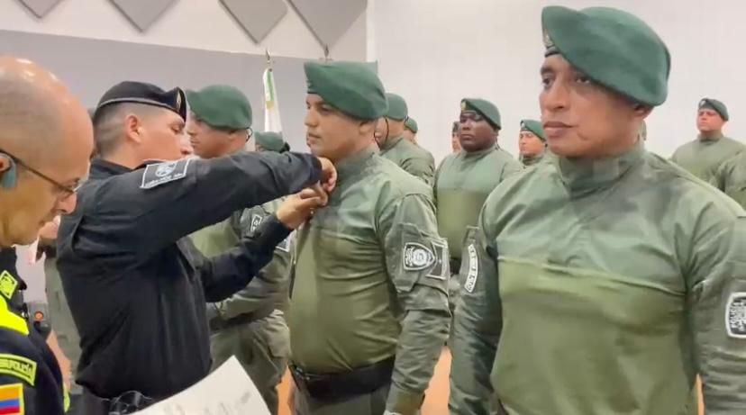 Los uniformados fueron preparados por  técnicos en Operaciones especiales del nivel central de Bogotá