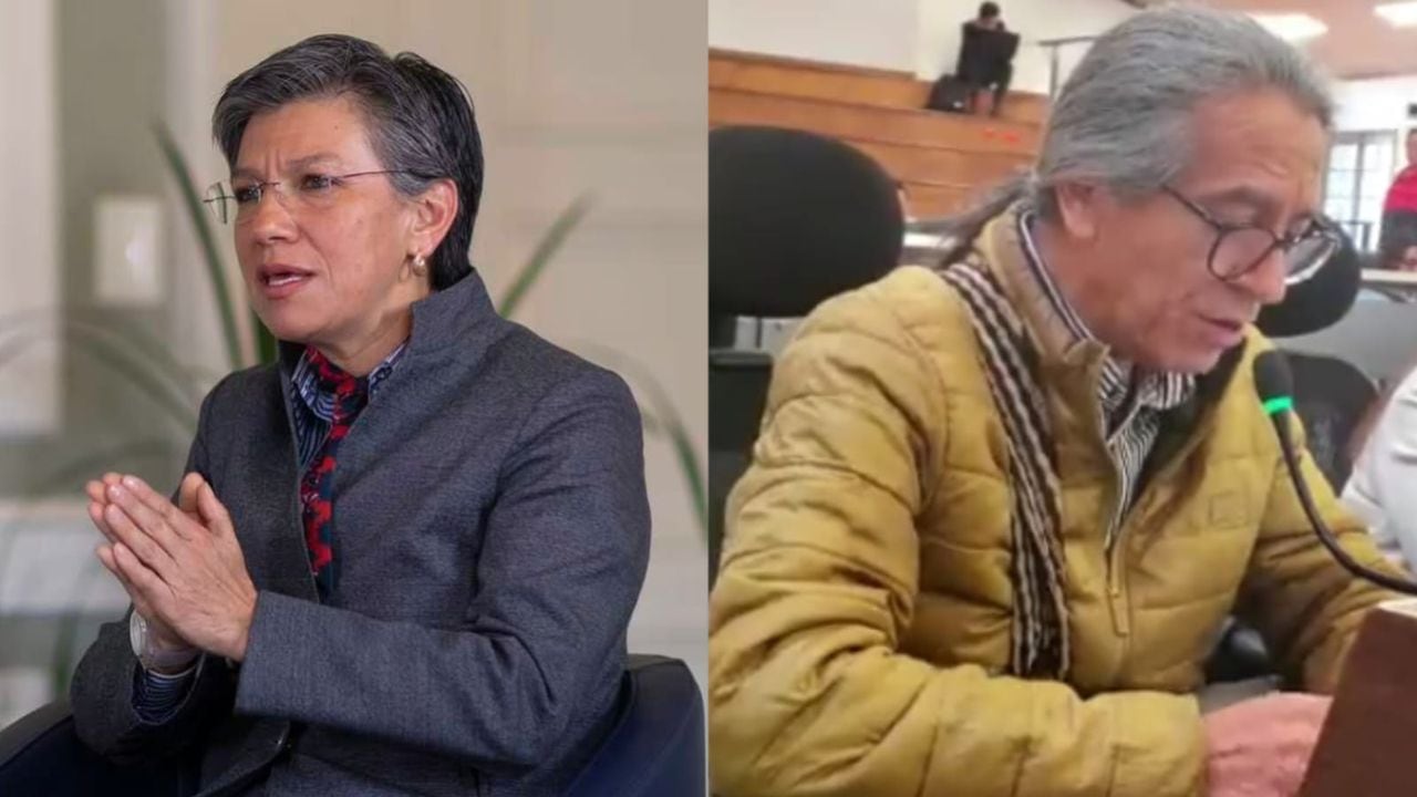 Alcaldesa Claudia López y concejal José Cuesta Novoa son opositores asérrimos