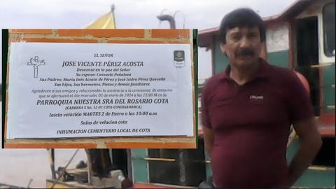 Una caravana de transportadores acompañó el sepelio de José Vicente Pérez Acosta.
