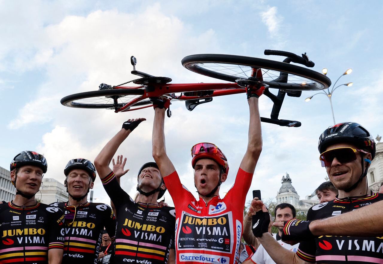 Sepp Kuss fue campeón de la Vuelta.