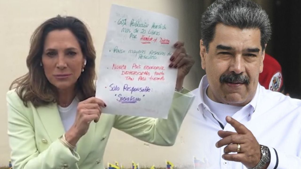 La Congresista estadounidense María Elvira Salazar reveló estadísticas de los 'antilogros' del gobierno Maduro.