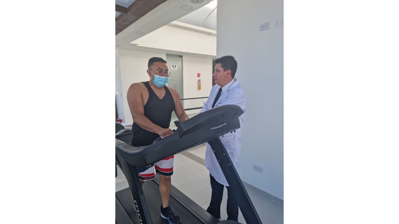 Camilo Alberto Camargo Puerto, médico cirujano y especialistas en medicina de la actividad física y el deporte. Foto cortesía