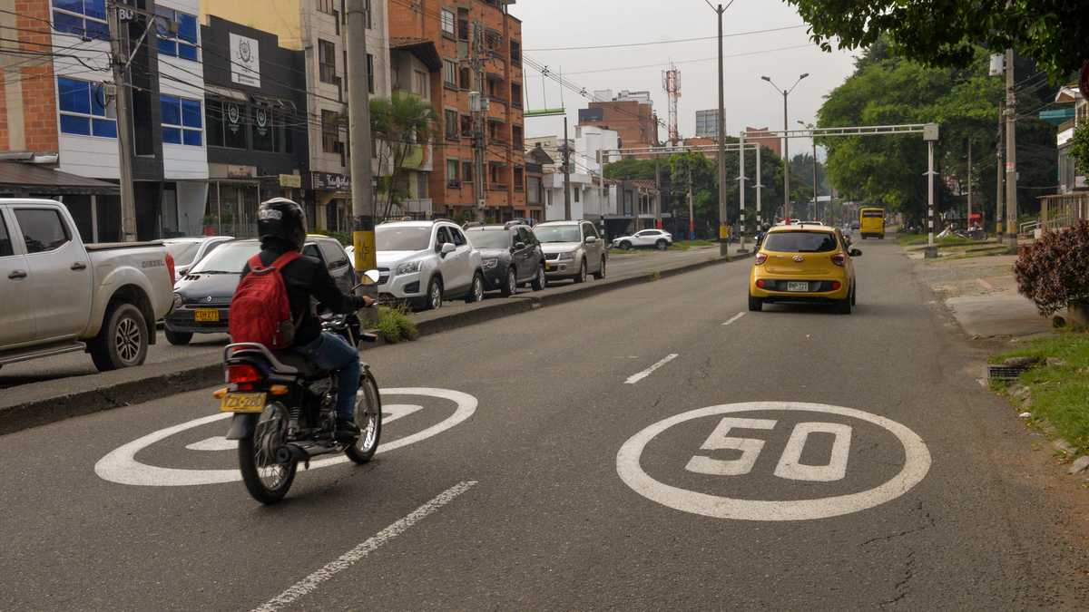 Avenida 80 de Medellín.